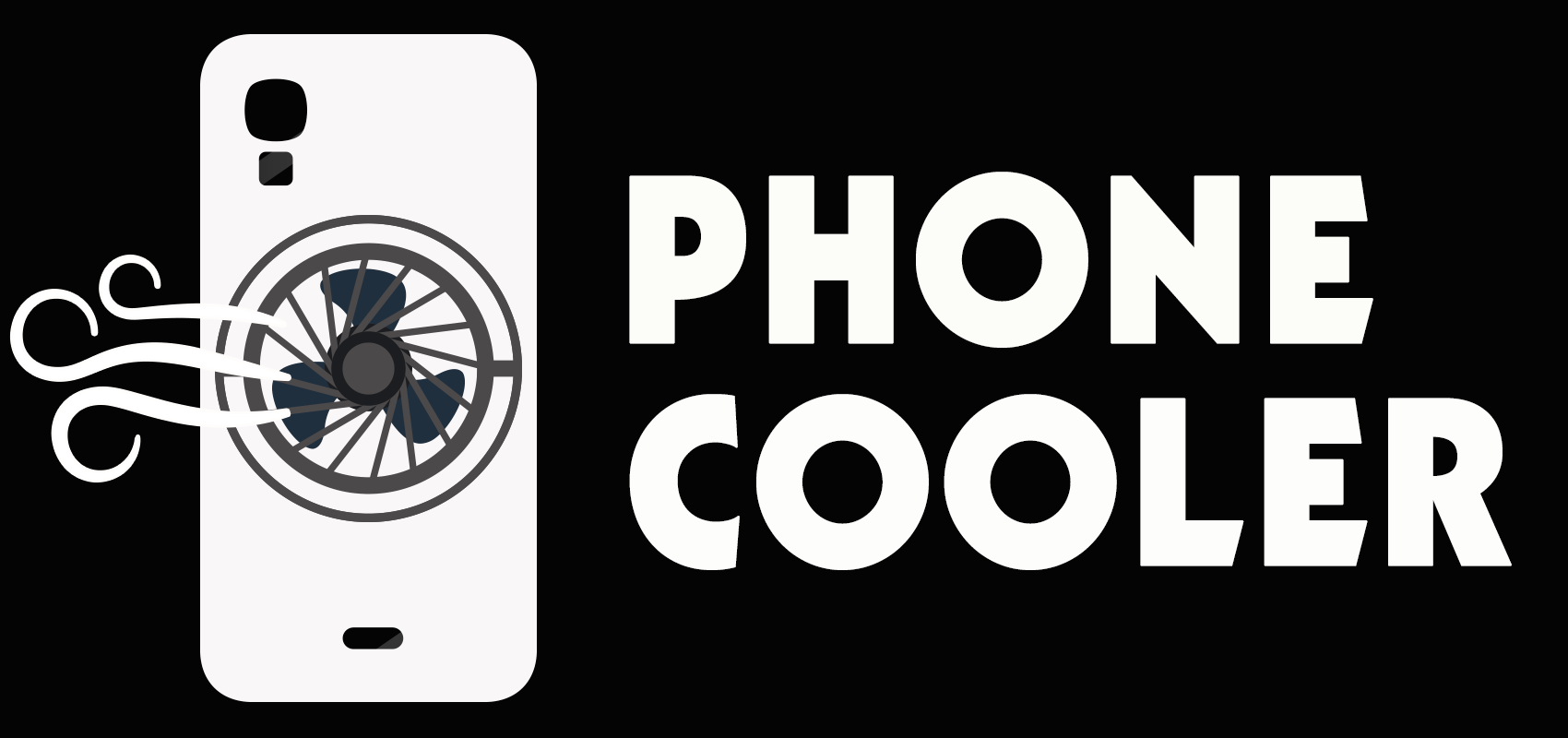phone cooler logo black - Phone Cooler